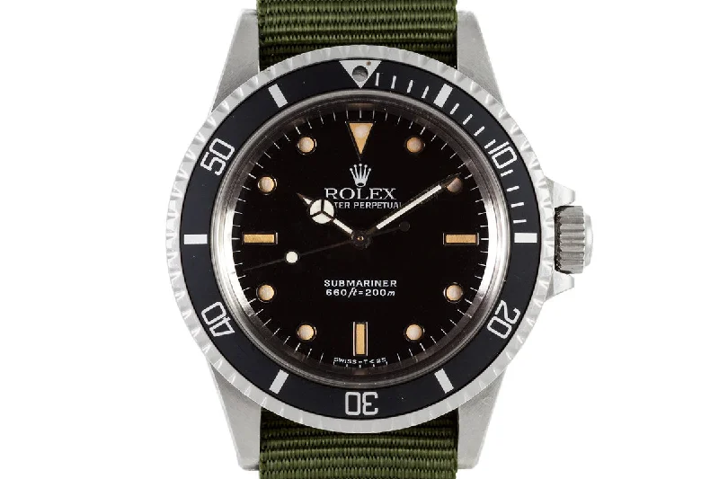 Rolex Watches with Legendary Craftsmanship –1988 Rolex Submariner 5513