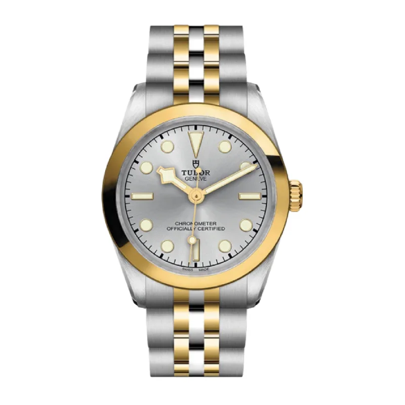 Shop Tudor Watches for Lasting Quality –Tudor Black Bay 31 S&G | Steel and yellow gold bracelet | Silver Dial | Unisex Watch ref. M79603-0002