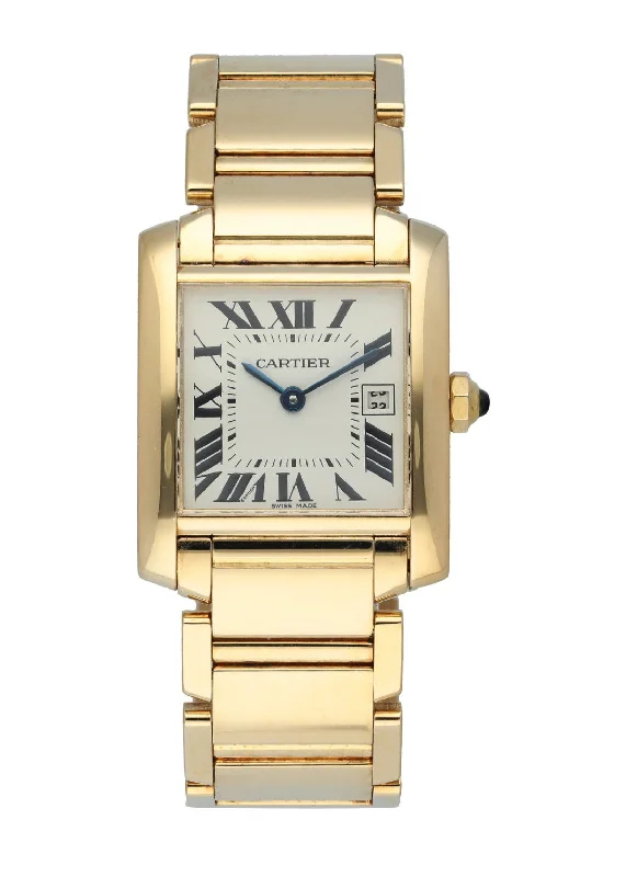 Explore Cartier Watches for Ultimate Elegance –Cartier Tank Francaise 2466 Yellow Gold Ladies Watch