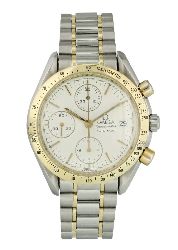 Discover the Timeless Charm of Omega Watches –Omega Speedmaster Date 375.0043 Two Tone Mens Watch