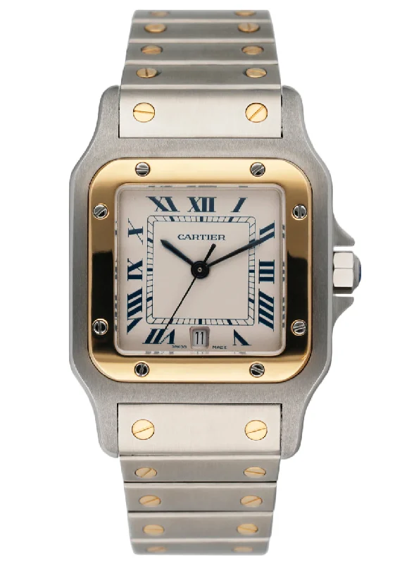 Discover the Beauty of Cartier Watches –Cartier Santos Galbee 187901 Two Tone Mens Watch