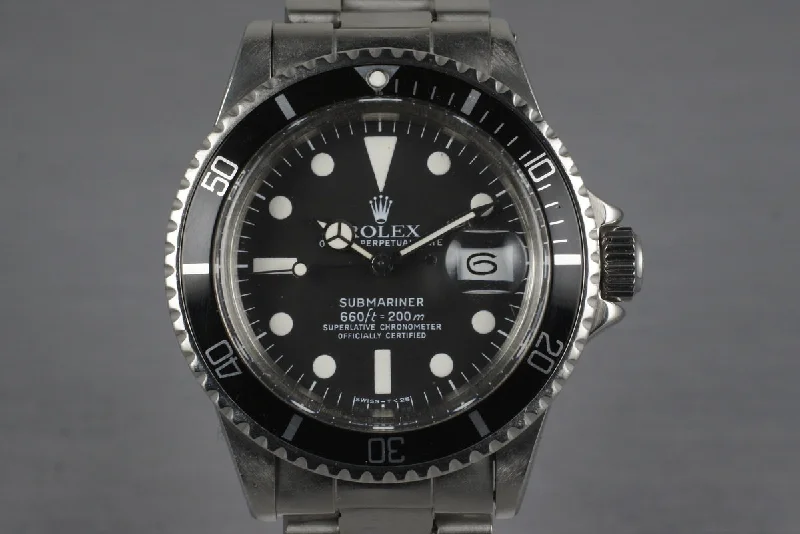 Rolex Watches: Built for Perfection –1977 Rolex Submariner 1680 Mark I Dial