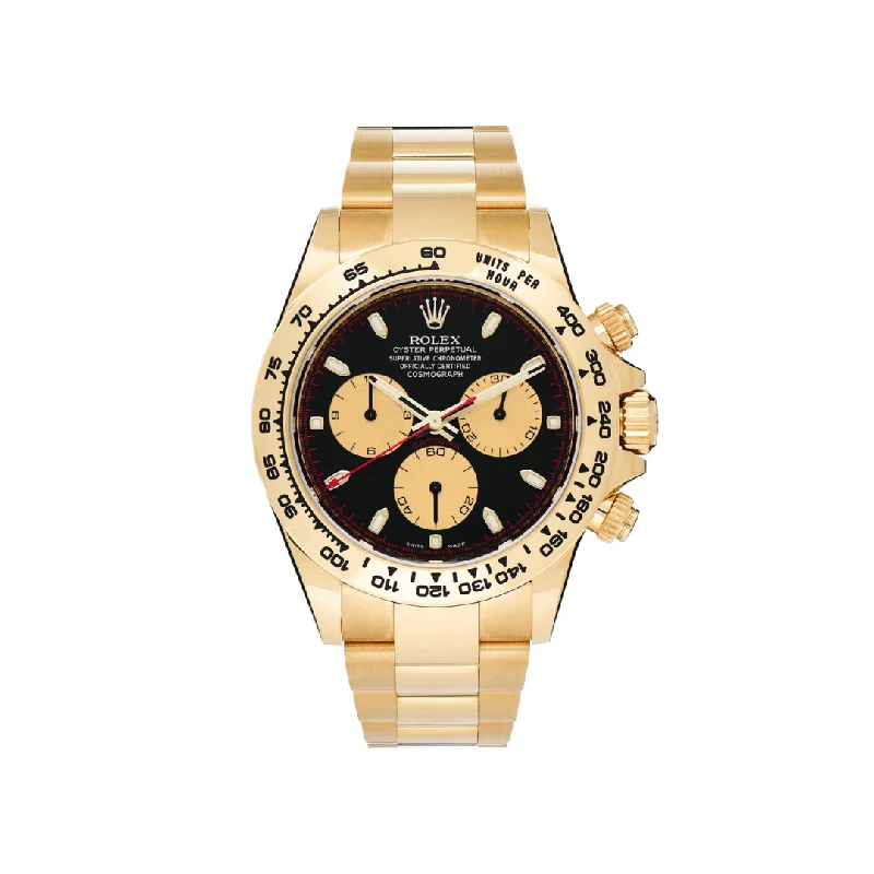 Find the Most Popular Rolex Models –Rolex Daytona 116508 'Paul Newman' Yellow Gold Black Dial