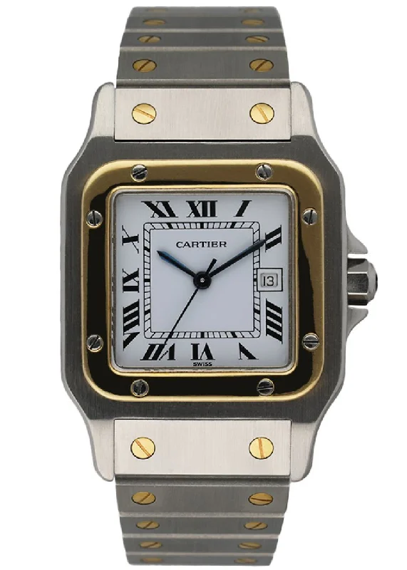 Discover Cartier Watches with Legendary Appeal –Cartier Santos Galbee Two Tone Men's Automatic Watch