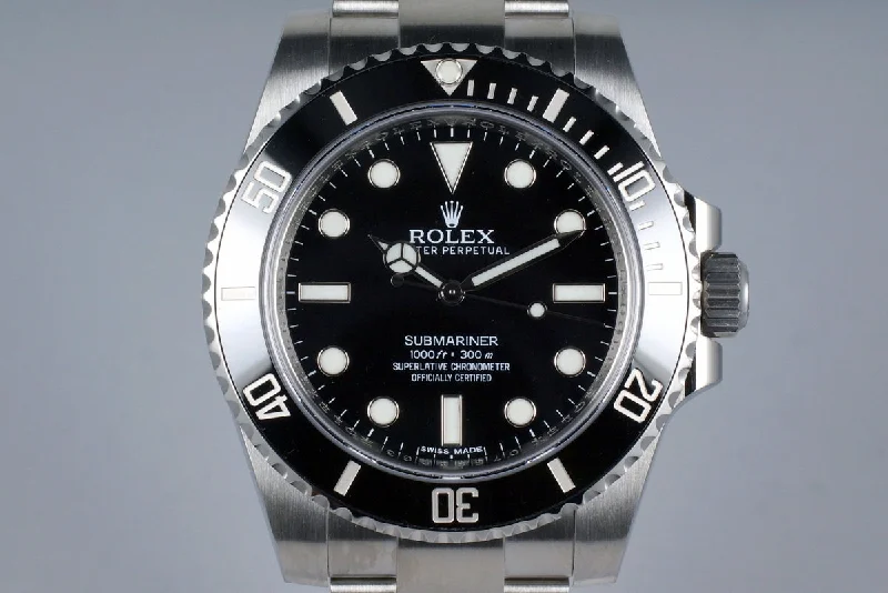 Rolex Watches: Excellence in Design –2016 Rolex Submariner 114060