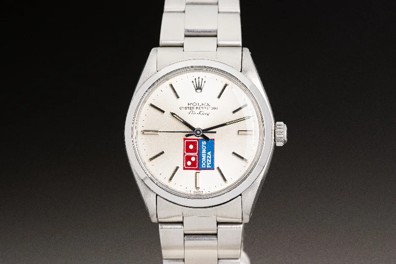 Shop for Classic Rolex Watches Today –1981 Rolex Oyster Perpetual  "Domino's" Air King Model 5500