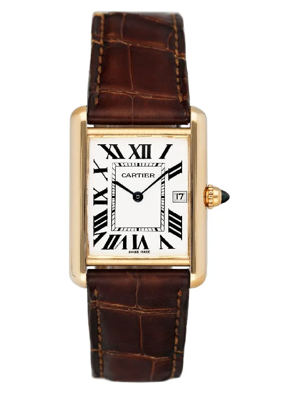 Find Cartier Watches for Timeless Performance –Cartier Tank Louis W1529756 18K Yellow Gold Mens Watch