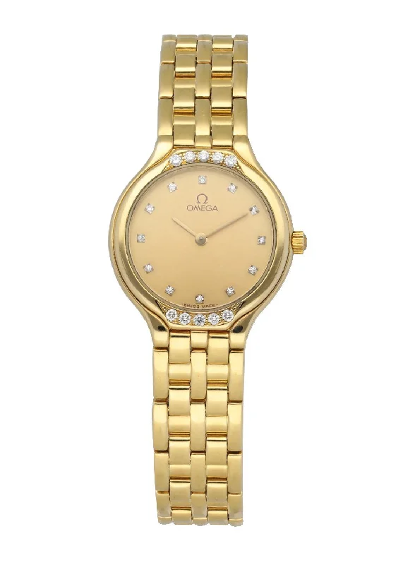 Omega Watches: Timeless Design and Craftsmanship –Omega DeVille Yellow Gold Ladies Watch