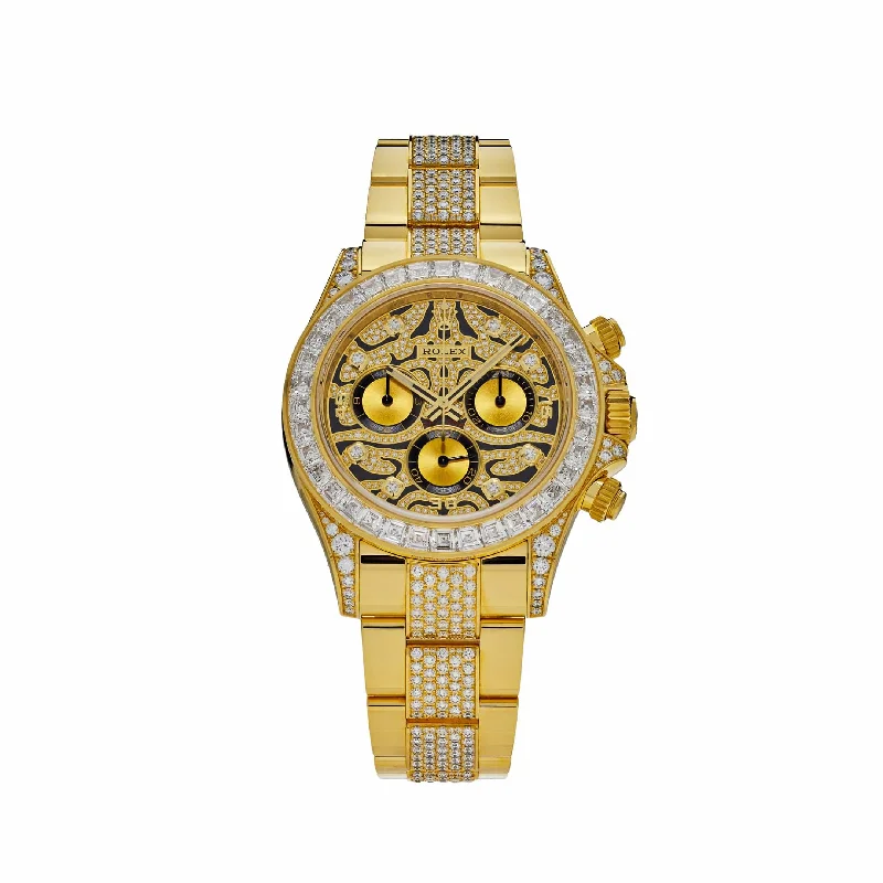 Discover Rolex Watches: A Mark of Excellence –Rolex Daytona 'Eye of the Tiger' 116598TBR Yellow Gold Diamond Accents (2022)