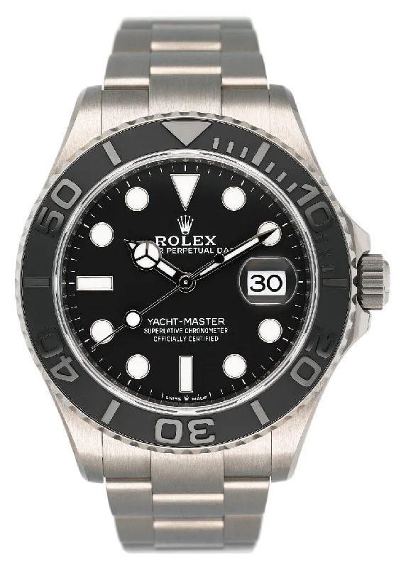 Rolex Watches: Designed for Luxury and Excellence –Rolex Yacht-Master 226627 Titanium Mens Watch Box Papers