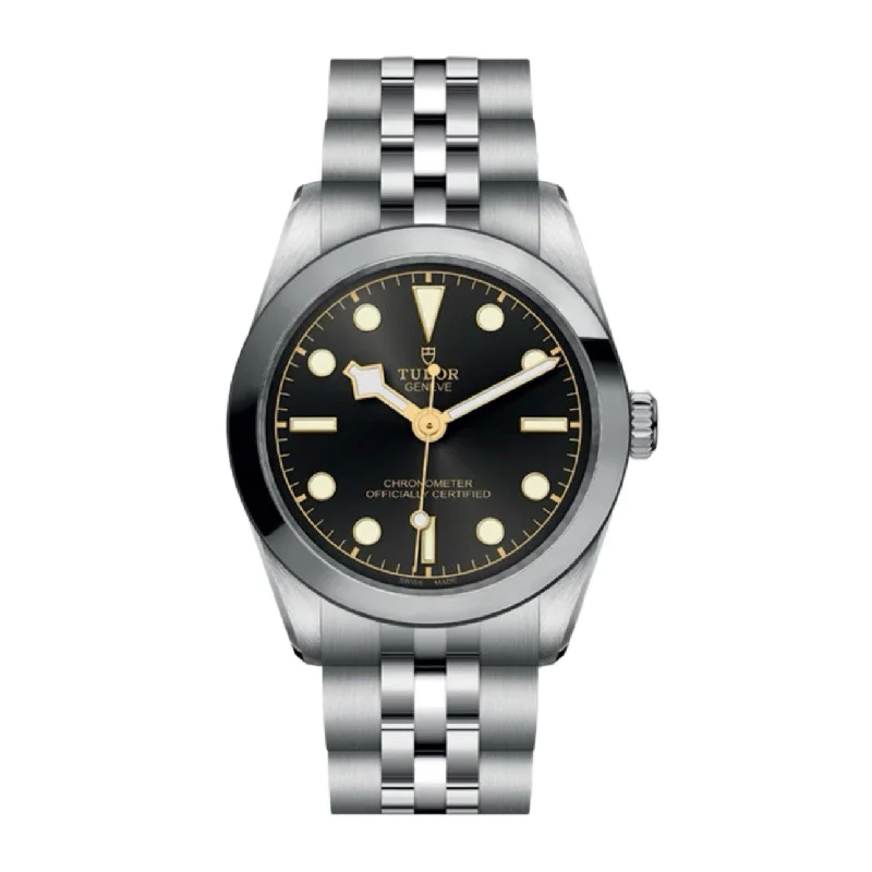 Tudor Watches: Perfect for the Modern Gentleman –Tudor Black Bay 31mm | stainless steel bracelet | Black Dial | Unisex Watch ref. M79600-0001