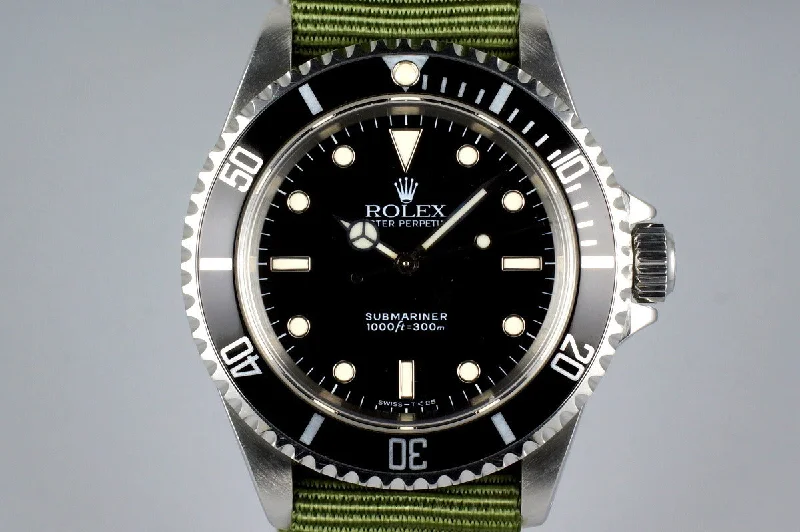 Discover the Latest Rolex Models Now –1994 Rolex Submariner 14060