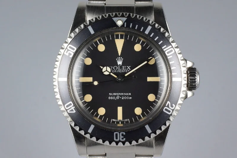 Rolex Watches: Swiss Quality and Precision –1979 Rolex Submariner 5513 Mark III Maxi Dial