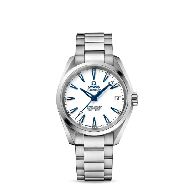 Find the Perfect Omega Watch –Omega Seamaster 39mm Watch - Ref: 231.90.39.21.04.001 - White Index Dial, Titanium Bracelet