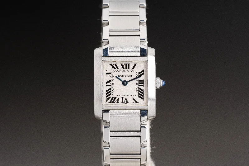 Discover the Most Popular Rolex Models Now –1997 CARTIER W51008Q3 Tank Francaise "Small" Certificate & Cartier Box