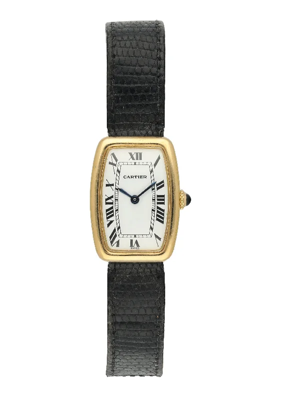 Shop Cartier Watches for the Finest Quality –Cartier Tank Fabergé Yellow Gold Rare Ladies Watch