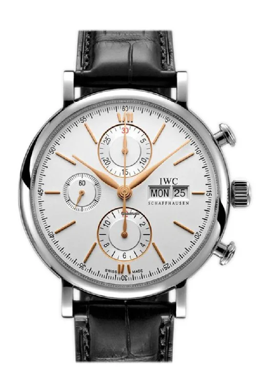 Shop IWC Watches for Ultimate Craftsmanship –IWC Portofino Automatic Men's Chronograph Watch IW391031