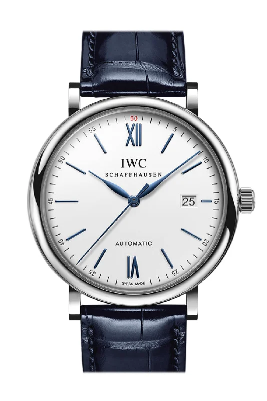 Discover the Legacy of IWC Watches –IWC Portofino on Strap 40 Silver Dial IW356527