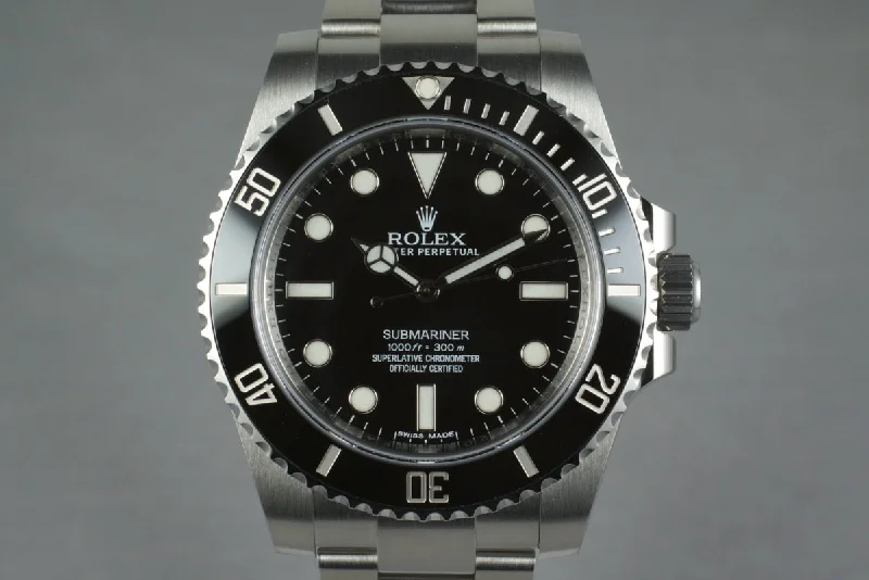 Explore the Latest Rolex Models –2015 Rolex Submariner 114060