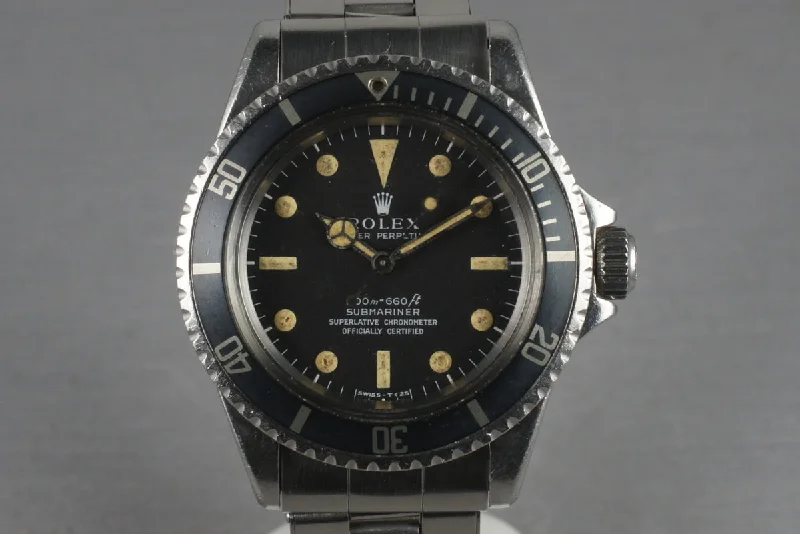 Iconic Rolex Watches for Every Collector –1966 Rolex Submariner 5512 with Meters First