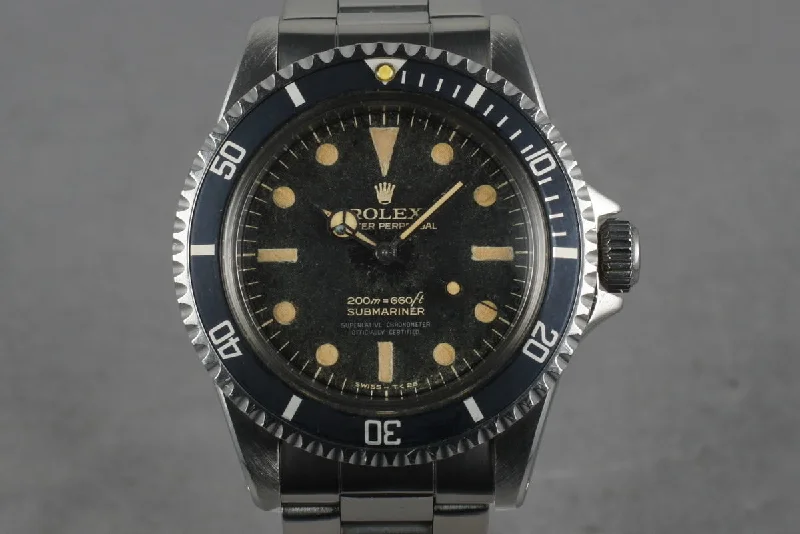 Timeless Rolex Watches with Legendary Appeal –1963 Rolex Submariner 5512 PCG with 4 line gilt non chapter ring dial