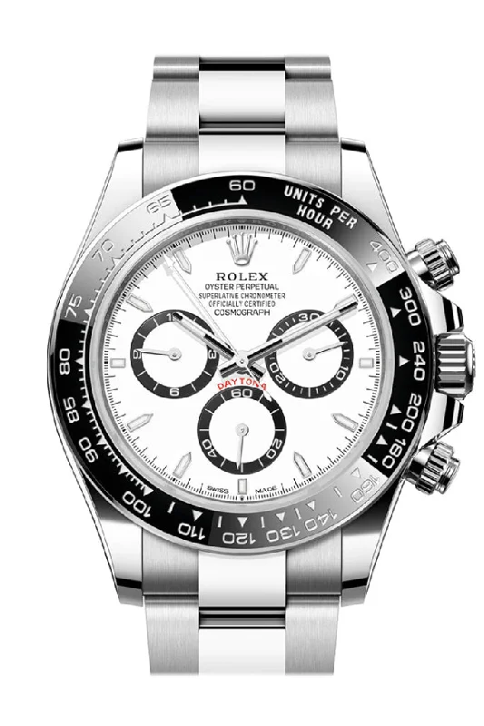 Find Iconic Rolex Timepieces Today –Rolex Daytona 40 White Dial Stainless Steel Mens Watch 126500LN