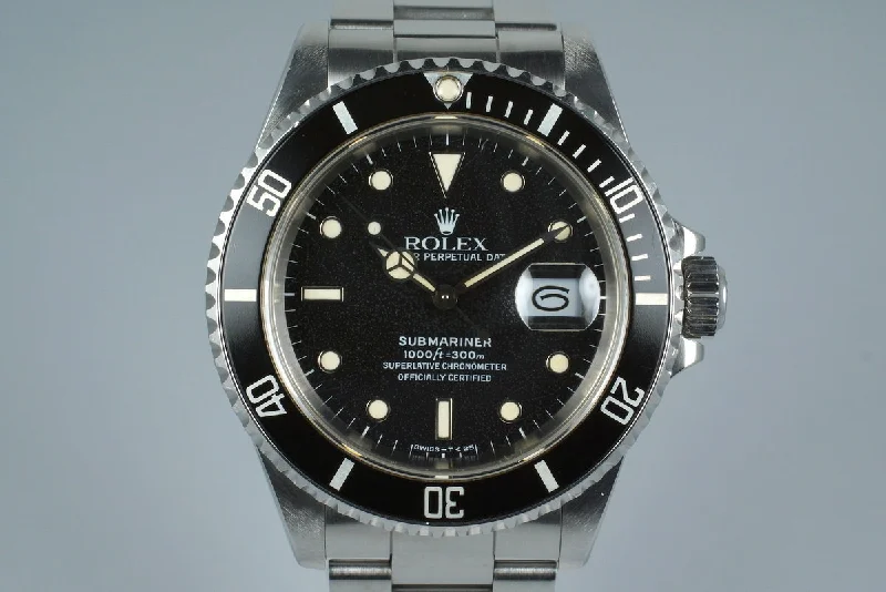 Find Classic Rolex Watches Here –1988 Rolex Submariner 16610