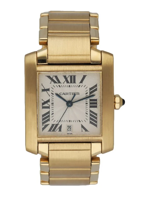 Cartier Watches: Designed for the Luxury Enthusiast –Cartier Tank Francaise 1840 18K Yellow Gold Men's Watch