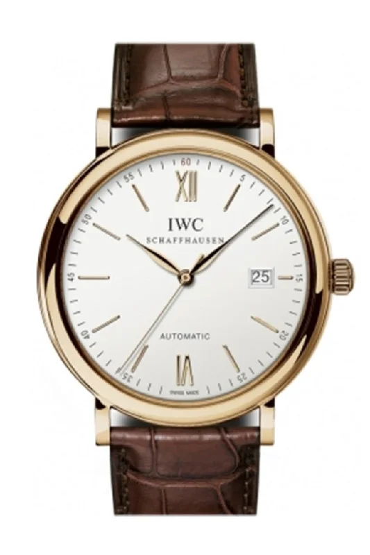 Iconic IWC Watches for Sale –IWC Portofino Automatic Silver Dial  Men's Watch IW356504-04