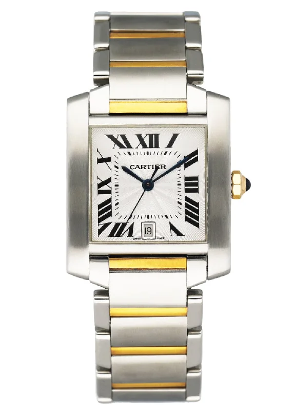 Discover the Latest in Cartier Watch Design –Cartier Tank Francaise W51005Q4 Two Tone Mens Watch