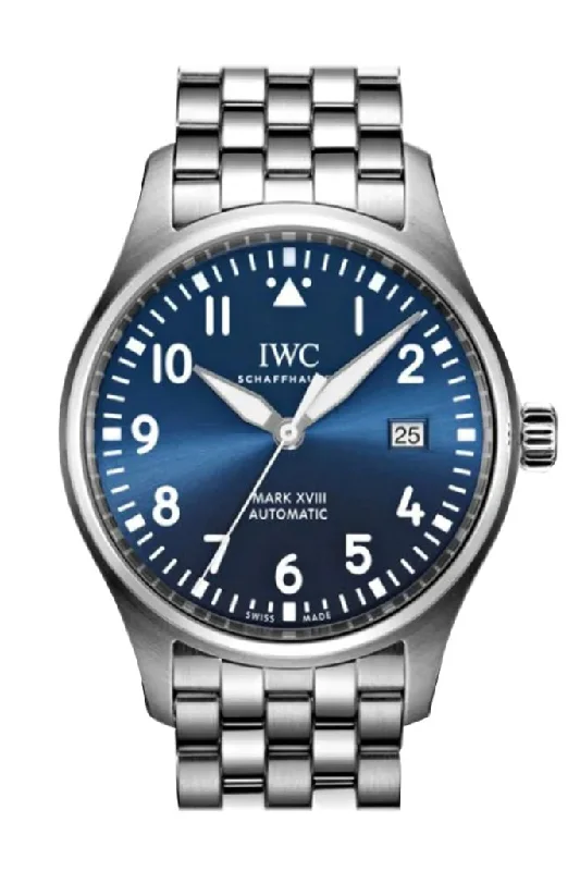 Find IWC Watches for Every Wrist –IWC Mark XVIII Edition "Le Petit Prince" Blue Dial Automatic Men's Watch IW327016