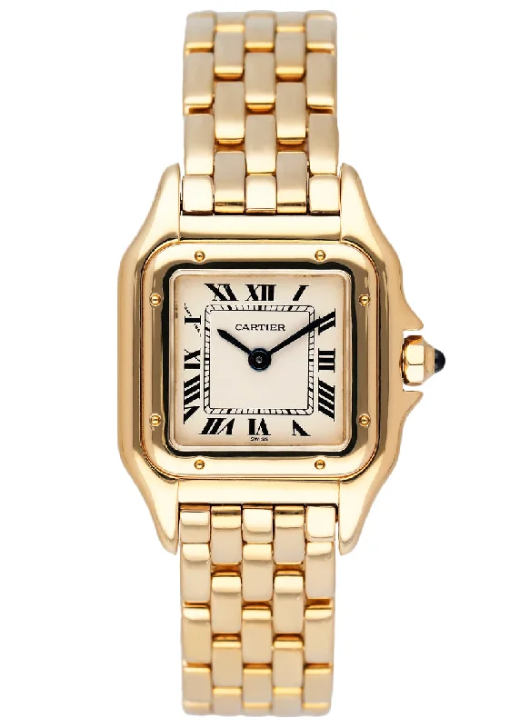 Shop Cartier Watches for Iconic Luxury –Cartier Panthere 18K Yellow Gold Ladies Watch