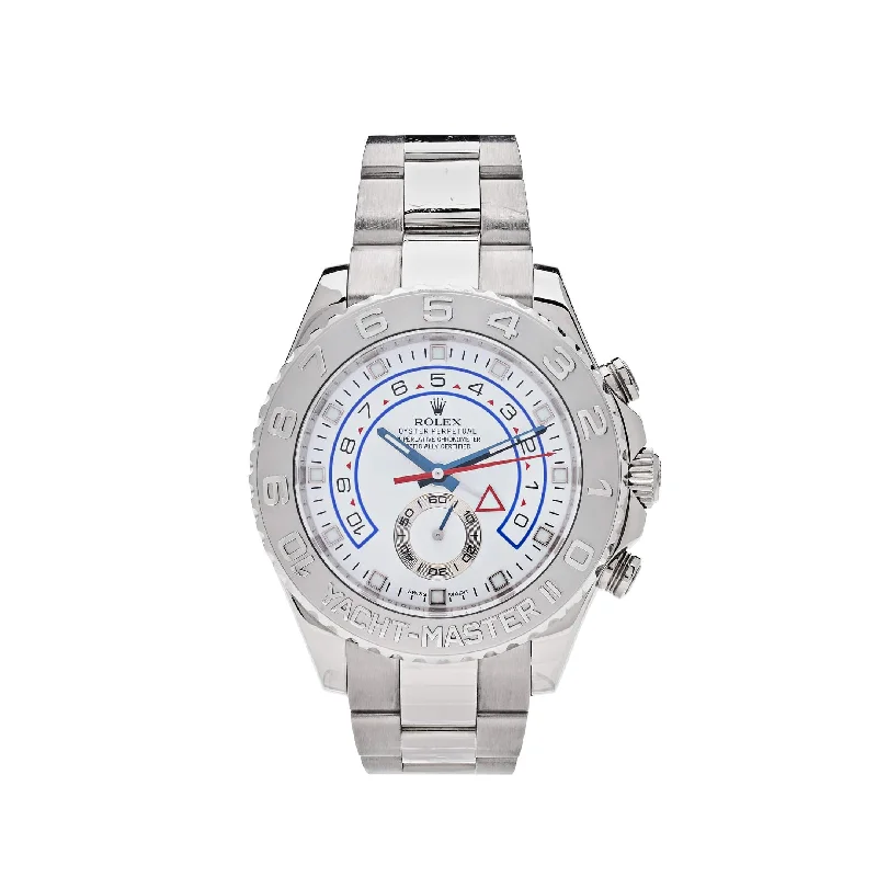 Rolex Watches: Perfect for Every Style –Rolex Yacht-Master II 116689 White Gold Platinum White Dial