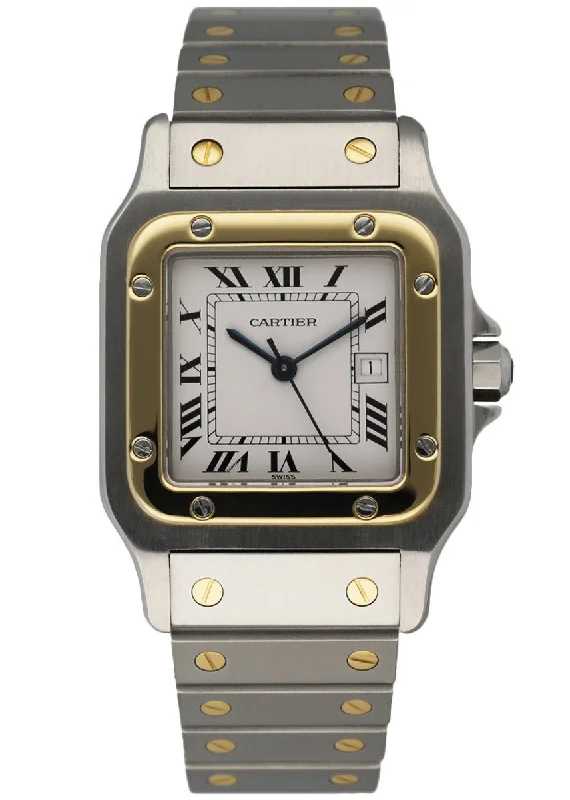 Find Cartier Watches for Every Occasion –Cartier Santos Galbee Two Tone Men's Watch