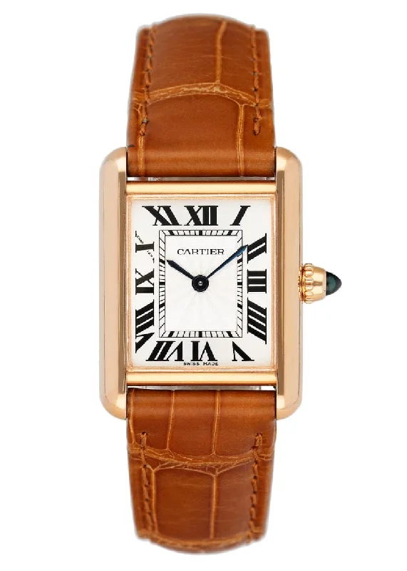 Cartier Watches: A Legacy of Precision –Cartier Tank Louis Small WGTA0010 18K Rose Gold Ladies Watch