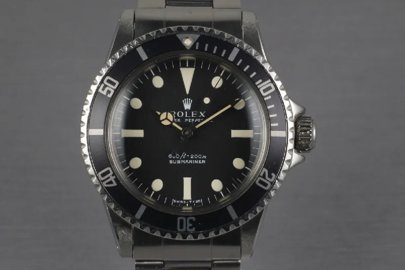 Shop Rolex Watches with Impeccable Quality –1970 Rolex Submariner 5513 Serif Dial