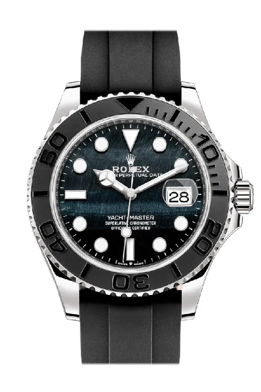 Discover Rolex Timepieces for Your Collection –Rolex Yacht-Master 42 Falcon'S Eye Dial White Gold Men's Watch 226659