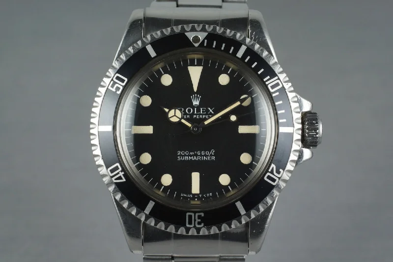 Find Classic Rolex Watches Here –1968 Rolex Submariner 5513 Meters First