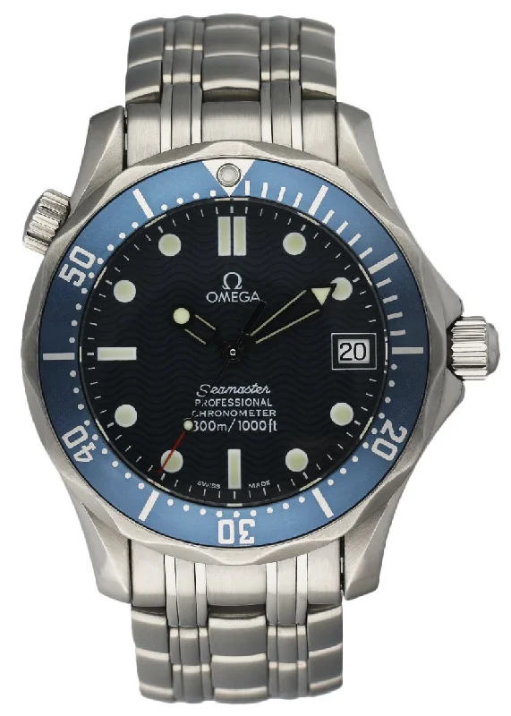 Shop Omega Watches for Timeless Quality and Value –Omega Seamaster 2551.80 Chronometer Mid-Size Men's Watch