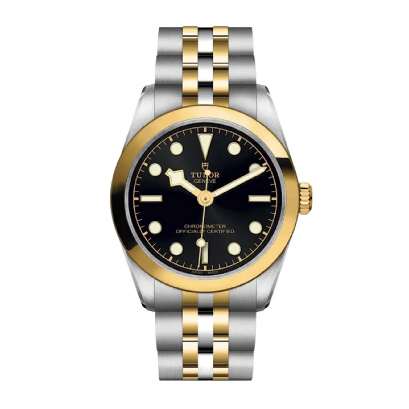 Find Tudor Watches with Superior Craftsmanship –Tudor Black Bay 31 S&G | Steel and yellow gold bracelet | Black Dial | Unisex Watch ref. M79603-0001