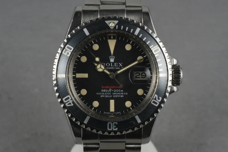 Rolex Watches: Legendary Style and Quality –Rolex Red Submariner 1680 Mark 4 Dial