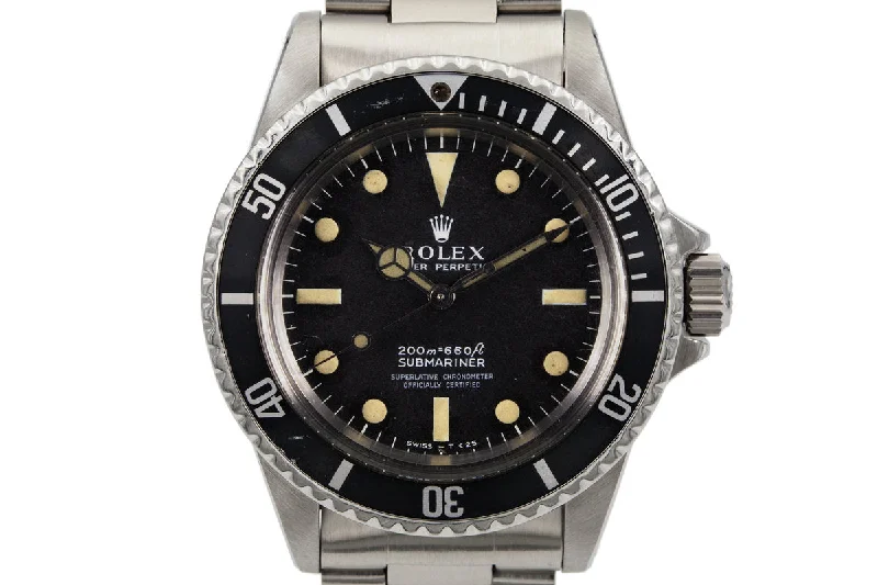 Rolex Watches: Crafted for the Discerning Few –1967 Rolex Submariner 5512 4 Line Meters First Dial