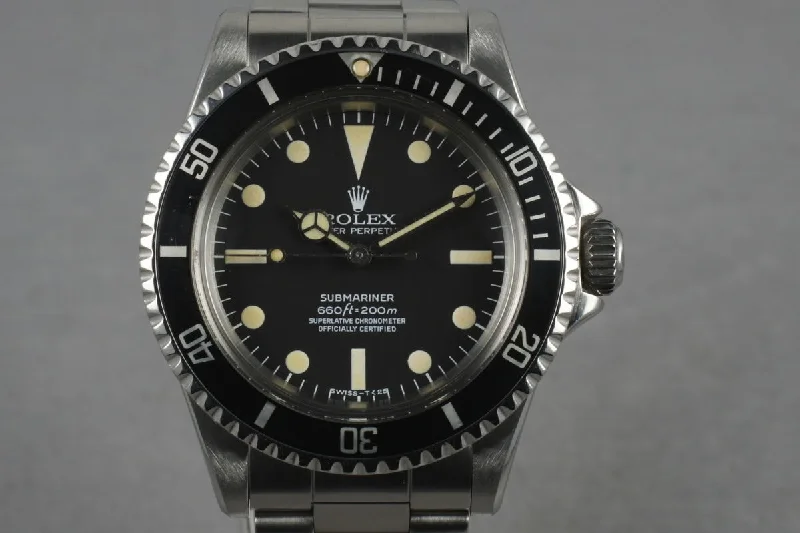 Find Iconic Rolex Timepieces Today –1966 Rolex Submariner 5512