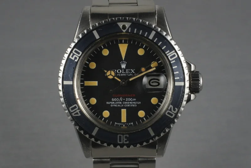 Rolex Watches: Luxury You Can Afford –1971 Rolex Red Submariner  1680 Mark 5 Dial