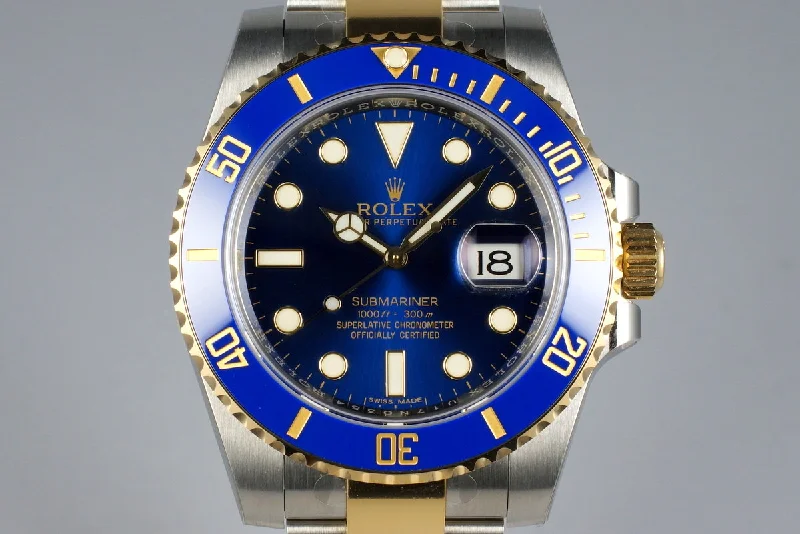 Rolex Watches: Perfect for Every Taste –2015 Rolex Two Tone Submariner 116613LB with Box and Papers