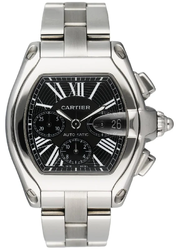 Cartier Watches: Crafted for Every Occasion –Cartier Roadster GGC98000 / 2618 Black Dial Mens Watch