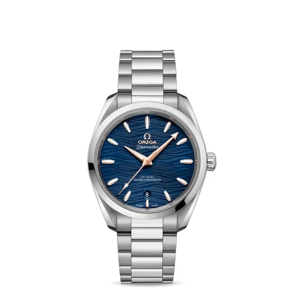 Find the Best Omega Timepieces for Your Collection –Omega Seamaster 38mm Watch - Ref: 220.10.38.20.03.002 - Blue Index Dial, Stainless Steel Bracelet