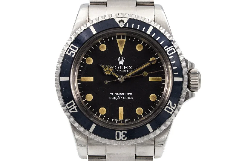 Find Your Perfect Rolex Watch for Every Occasion –1979 Rolex Submariner 5513 Mark III Maxi Dial