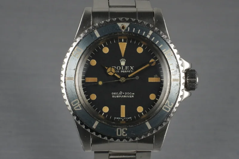 Find Iconic Rolex Timepieces for the True Collector –1971 Rolex Submariner 5513 with Box and Papers