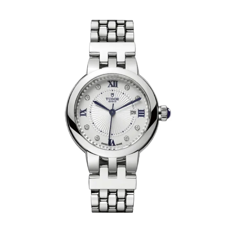 Find Tudor Watches for Every Collector –Tudor Clair De Rose 30mm | Stainless Steel bracelet | Opaline Diamond dial | Ladies Watch M35500-0004